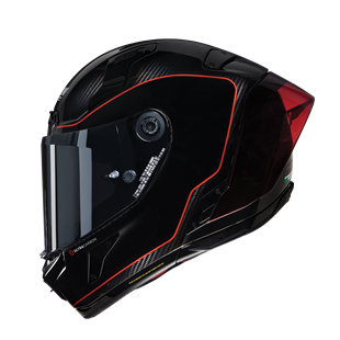 NOLANNOLAN X-804 RS ASSO DI PICCHE 342 KARBON KAPALI KASK PARLAK