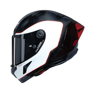 NOLANNOLAN X-804 RS ASSO DI PICCHE 343 KARBON KAPALI KASK PARLAK