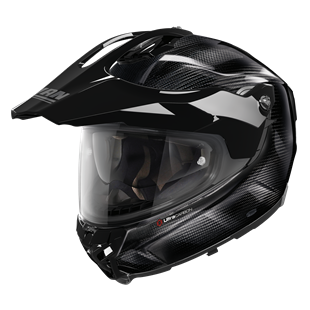 X-552 ULTRA PURO N-COM 101 KAPALI SİPERLİKLİ KARBON MOTOSİKLET KASKI