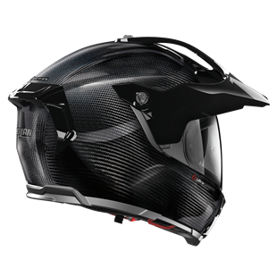 X-552 ULTRA PURO N-COM 101 KAPALI SİPERLİKLİ KARBON MOTOSİKLET KASKI