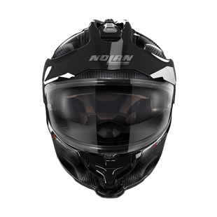 X-552 ULTRA PURO N-COM 101 KAPALI SİPERLİKLİ KARBON MOTOSİKLET KASKI