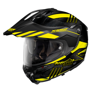 X-552 ULTRA WINGSUIT 026 KAPALI SİPERLİKLİ KARBON MOTOSİKLET KASKI