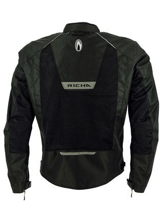 RICHA AIRBENDER MOTOSİKLET FİLELİ YAZLIK MONT SİYAH