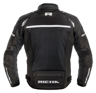 RICHA AIRSTREAM-X MOTOSİKLET SU GEÇİRMEZ TEKSTİL MONT SİYAH