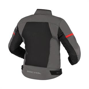 RICHA AUYAN MOTOSİKLET SU GEÇİRMEZ MONT GRİ