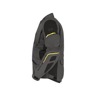 RICHA INFINITY 3 MOTOSİKLET SU GEÇİRMEZ KORUMALI MONT GRİ FLUO SARI