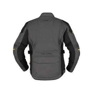 RICHA INFINITY 3 MOTOSİKLET SU GEÇİRMEZ KORUMALI MONT GRİ FLUO SARI