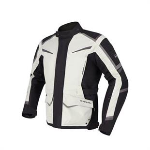 RICHA TUNDRA MOTOSİKLET SU GEÇİRMEZ KORUMALI MONT GRİ