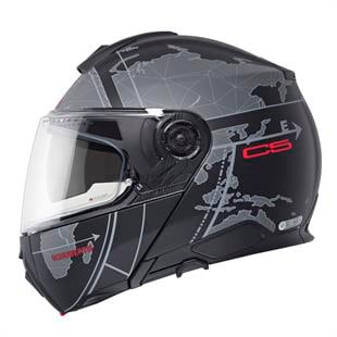 SCHUBERTH C5 GLOBE BLACK  ÇENE AÇILIR MOTOSİKLET KASKI