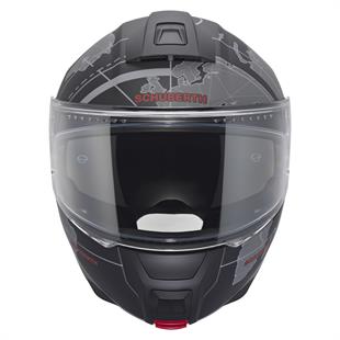 SCHUBERTH C5 GLOBE BLACK  ÇENE AÇILIR MOTOSİKLET KASKI