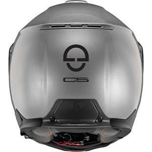 SCHUBERTH C5 GLOSSY SILVER ÇENE AÇILIR MOTOSİKLET KASKI