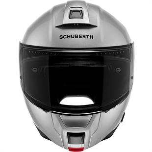 SCHUBERTH C5 GLOSSY SILVER ÇENE AÇILIR MOTOSİKLET KASKI