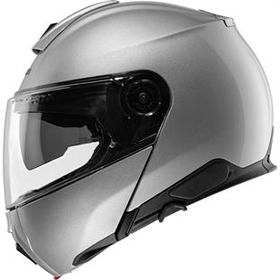 SCHUBERTH C5 GLOSSY SILVER ÇENE AÇILIR MOTOSİKLET KASKI