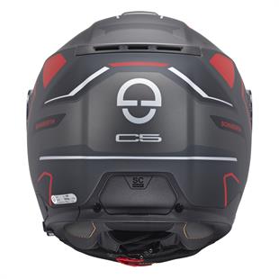 SCHUBERTH C5 OMEGA ANTRASIT ÇENE AÇILIR MOTOSİKLET KASKI