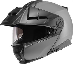 SCHUBERTH E2 CONCRETE GREY ÇENE AÇILIR SİPERLİKLİ MOTOSİKLET KASKI