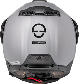 SCHUBERTH E2 CONCRETE GREY ÇENE AÇILIR SİPERLİKLİ MOTOSİKLET KASKI