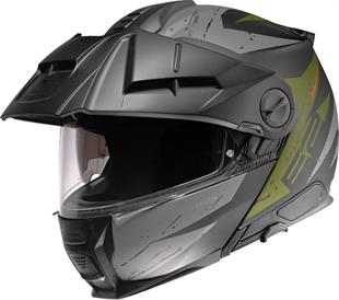 SCHUBERTH E2 EXPLORER GREEN ÇENE AÇILIR SİPERLİKLİ MOTOSİKLET KASKI