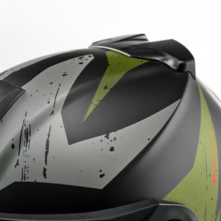 SCHUBERTH E2 EXPLORER GREEN ÇENE AÇILIR SİPERLİKLİ MOTOSİKLET KASKI