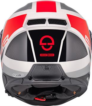 SCHUBERTH S3 DAYTONA RED  KAPALI MOTOSİKLET KASKI