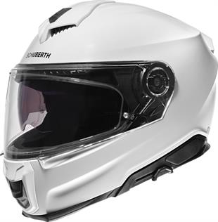 SCHUBERTH S3 GLOSSY WHITE  KAPALI MOTOSİKLET KASKI