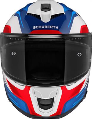 SCHUBERTH S3 STORM BLUE KAPALI MOTOSİKLET KASKI