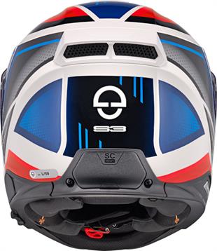 SCHUBERTH S3 STORM BLUE KAPALI MOTOSİKLET KASKI