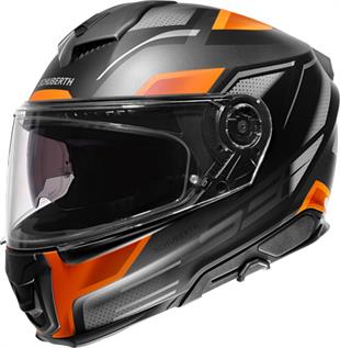 SCHUBERTH S3 STORM ORANGE KAPALI MOTOSİKLET KASKI