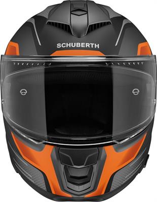 SCHUBERTH S3 STORM ORANGE KAPALI MOTOSİKLET KASKI