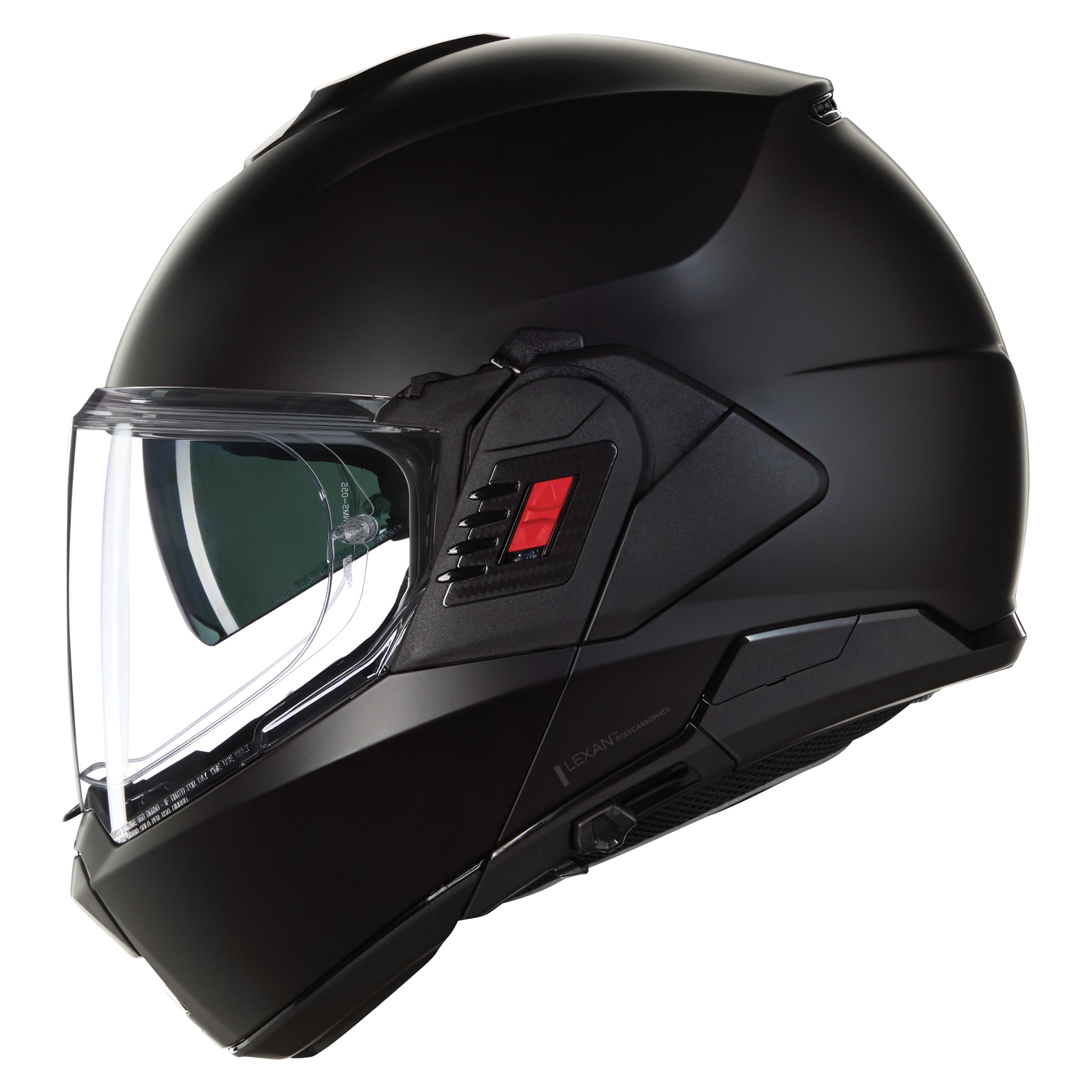 NOLANNOLAN N120-1 CLASSICO 302 ÇENESİ ARKAYA AÇILIR KASK MAT SİYAH