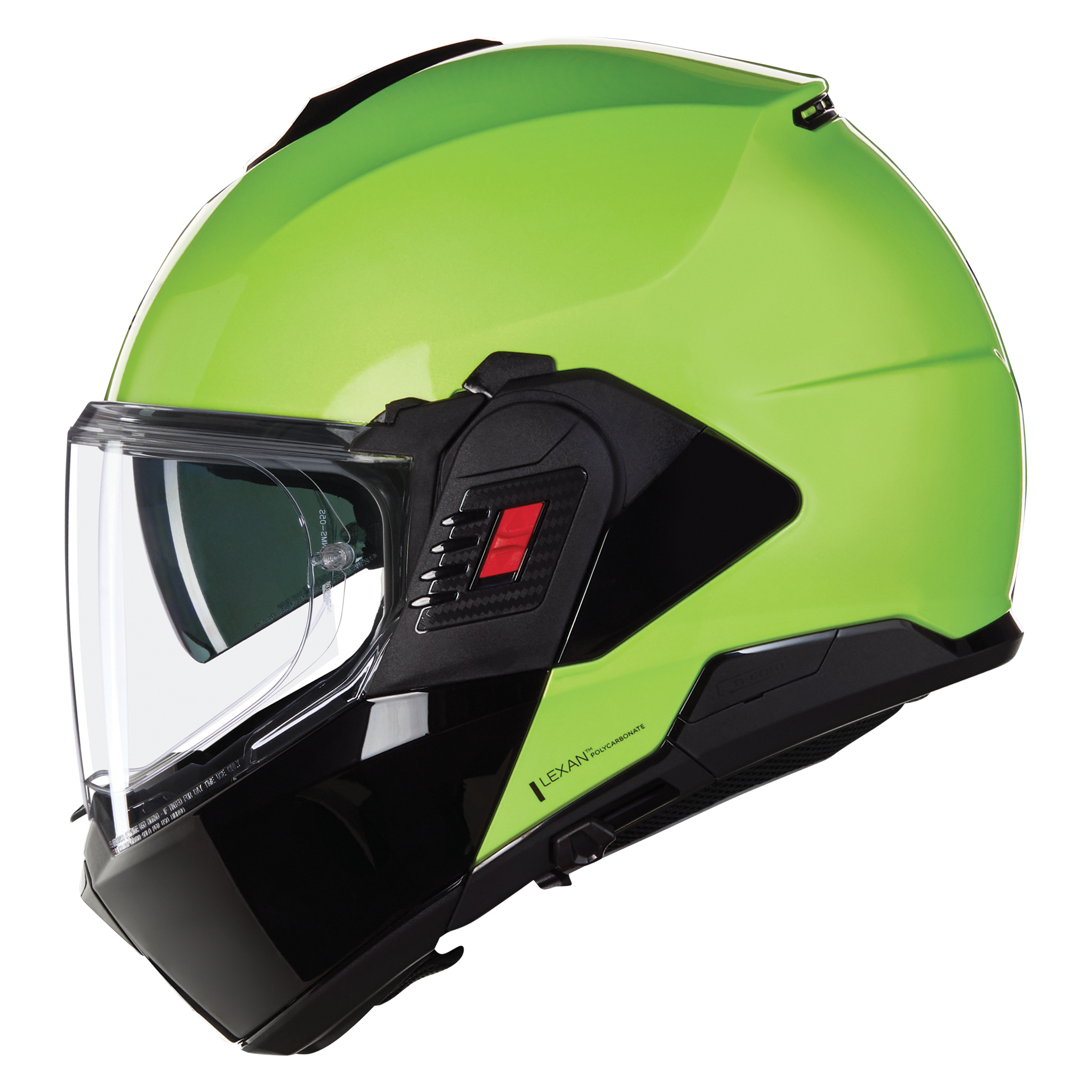 NOLANNOLAN N120-1 MIVEDI 329 FLUO SARI ÇENESİ ARKAYA AÇILIR KASK