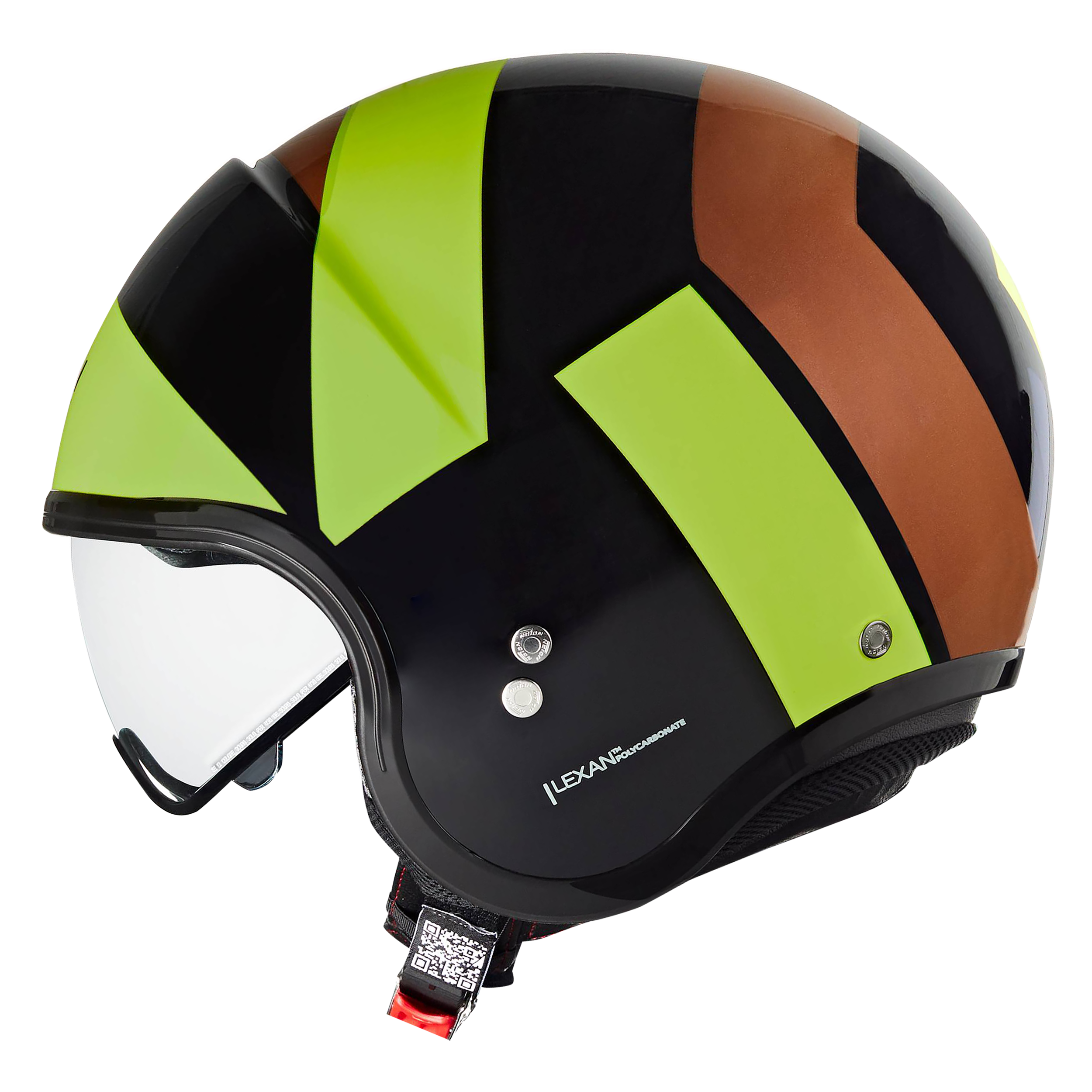 NOLANNOLAN N21 06 TANGENTE 348 GÜNEŞ CAMLI YARIM KASK