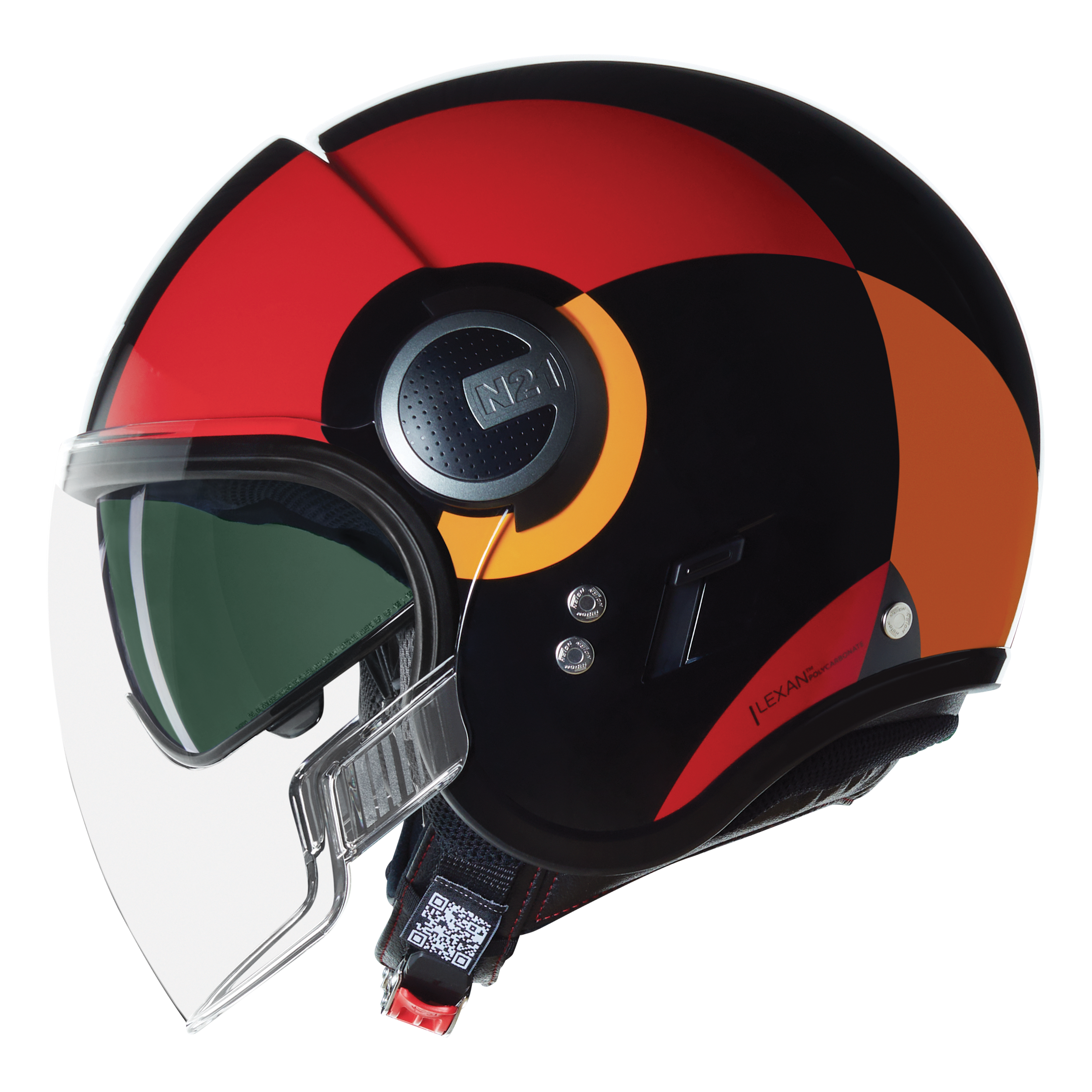 NOLANNOLAN N21 VISOR 06 BICROMO  350 CAMLI YARIM KASK