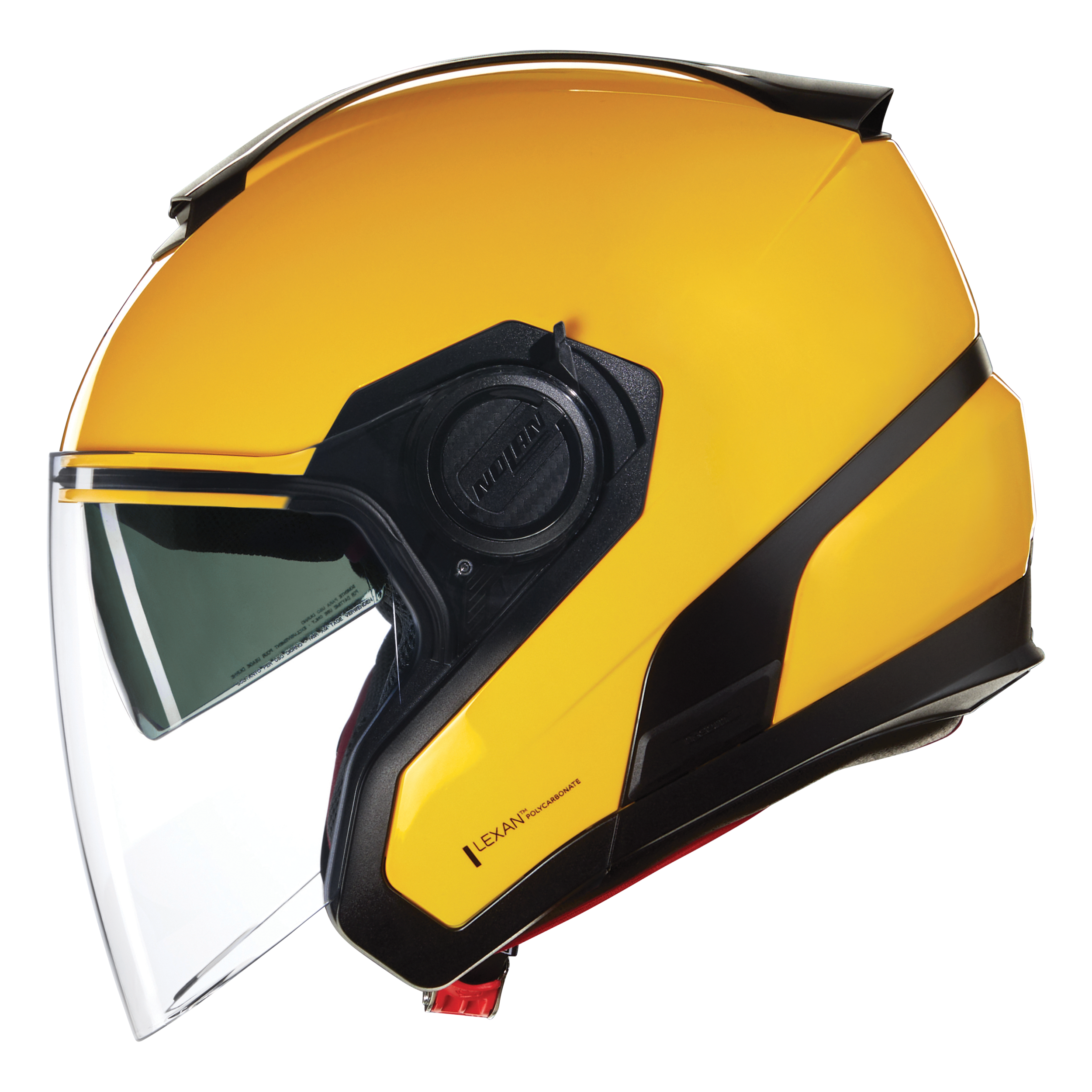 NOLANNOLAN N40-5 06 CLASSICO 306 CAMLI YARIM KASK PARLAK SARI