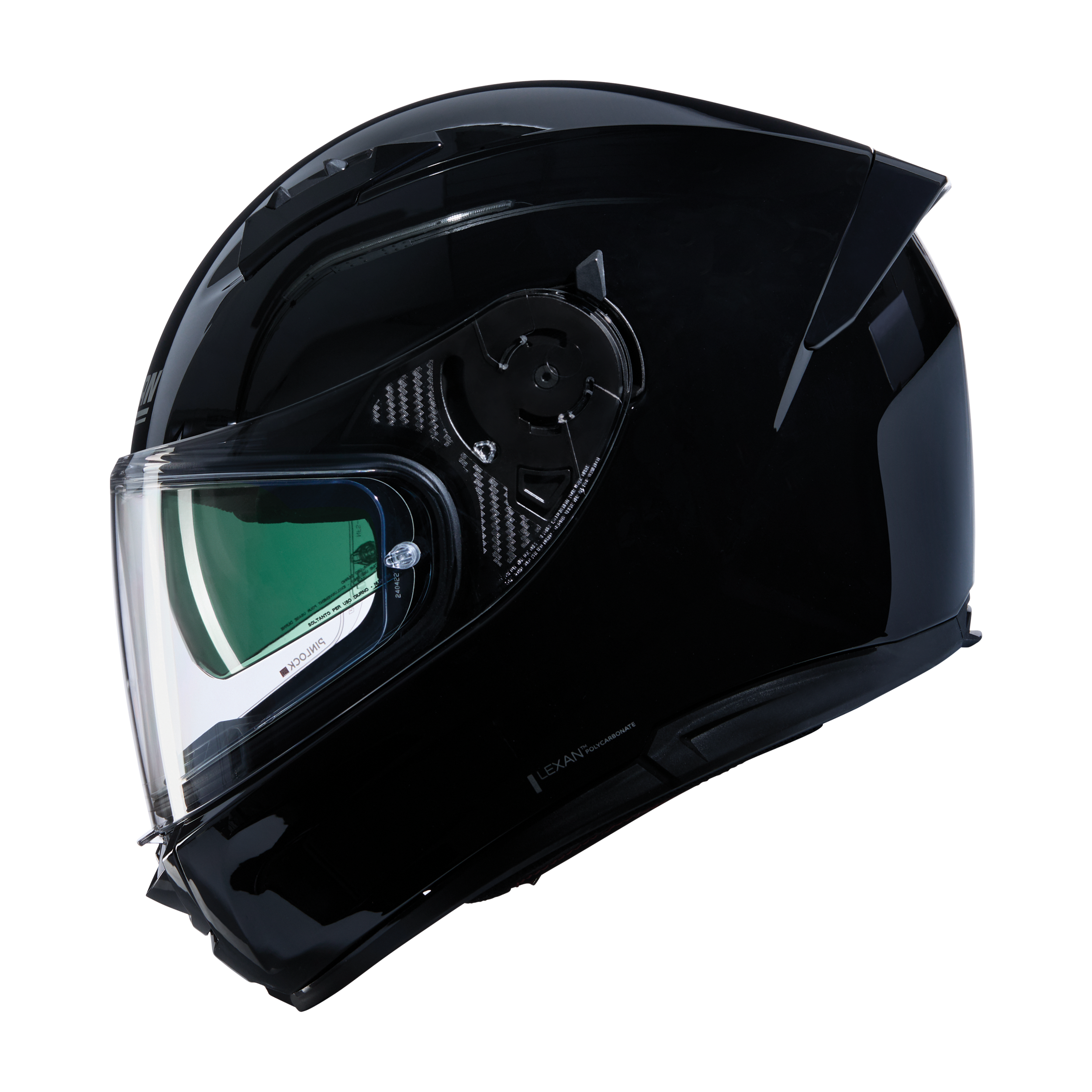 NOLANNOLAN N60-6 CLASSICO 301 KAPALI KASK PARLAK SİYAH