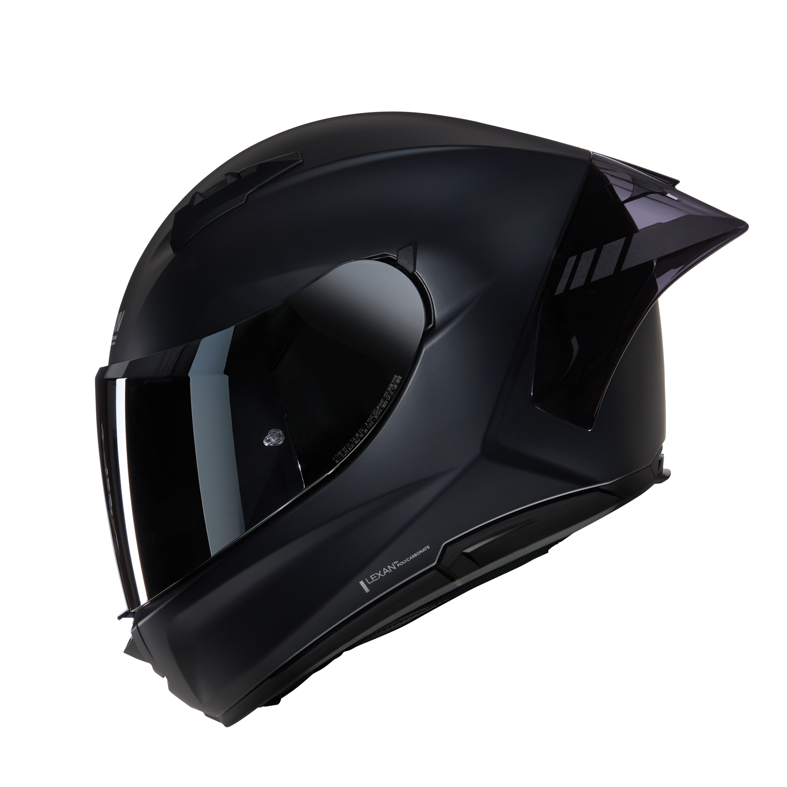 NOLANNOLAN N60-6 SPORT ARGENTO 333 KAPALI KASK MAT SİYAH GÜMÜŞ CAM