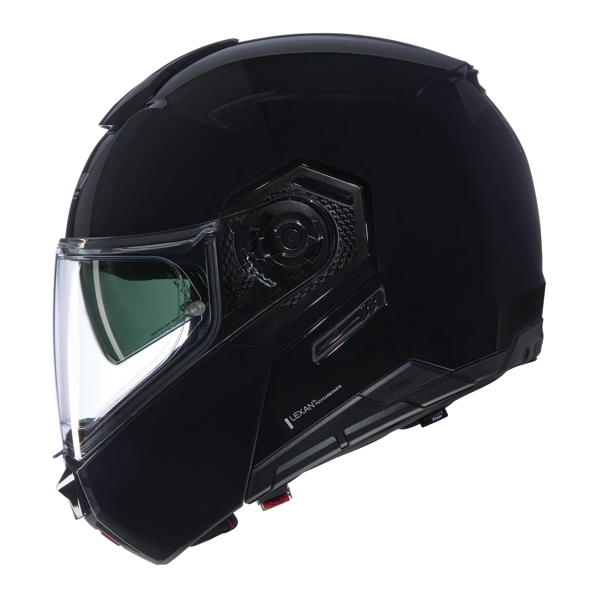 NOLANNOLAN N90-3 06 CLASSICO 301 ÇENE AÇILIR KASK PARLAK SİYAH