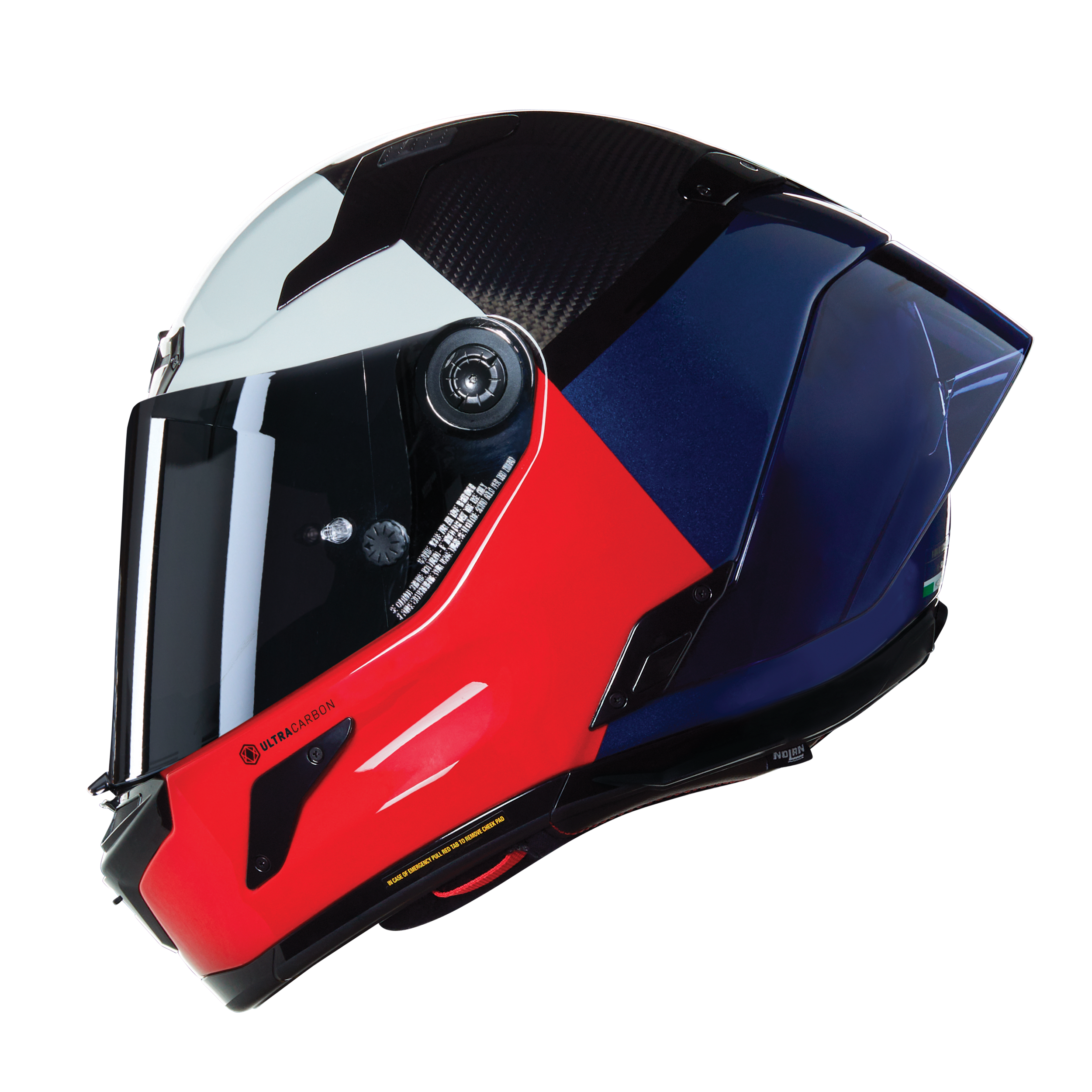 NOLANNOLAN X-804 RS BLOCCO 348 KARBON KAPALI KASK
