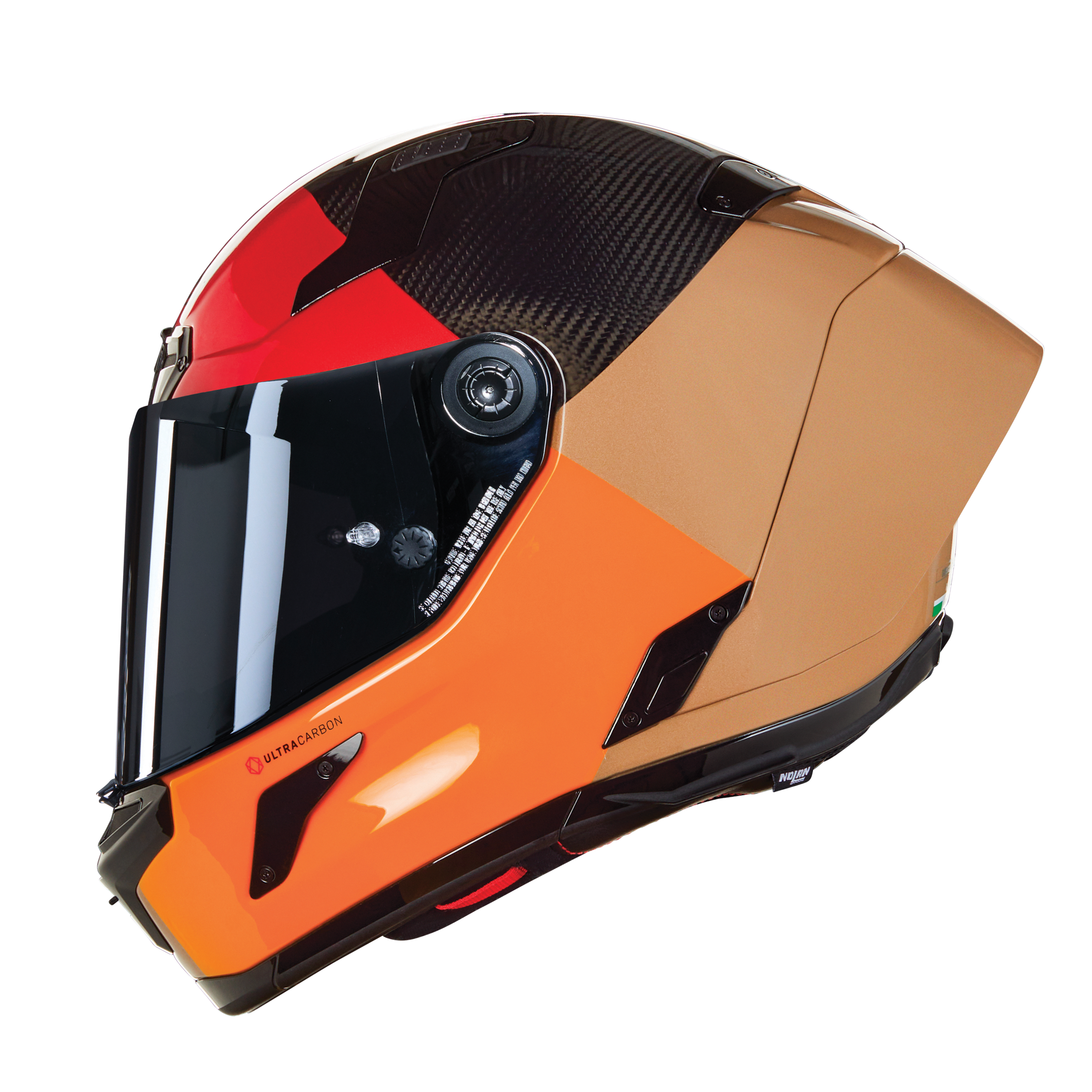 NOLANNOLAN X-804 RS BLOCCO 349 KARBON KAPALI KASK