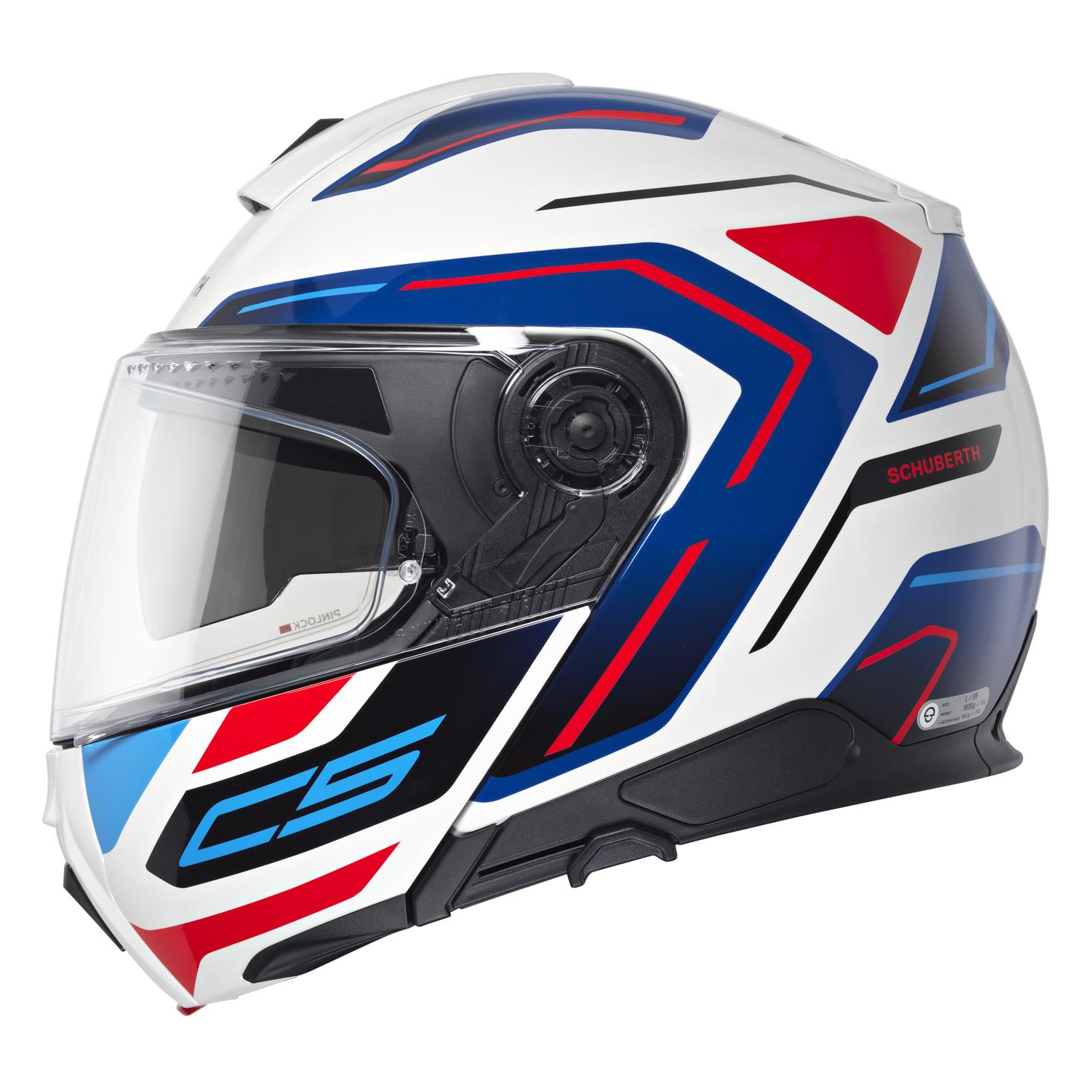 SCHUBERTHSCHUBERTH C5 OMEGA WHITE ÇENE AÇILIR MOTOSİKLET KASKI