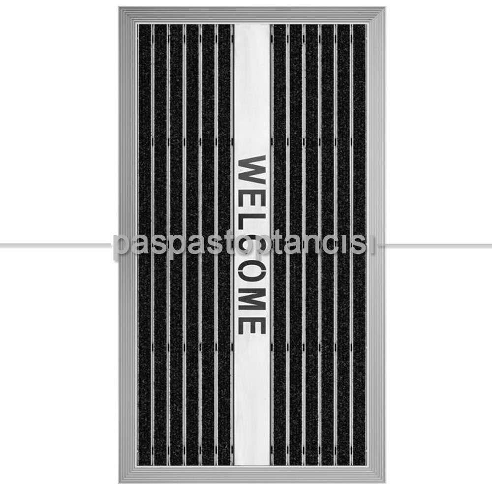 Alüminyum Logolu Paspas UMLogo