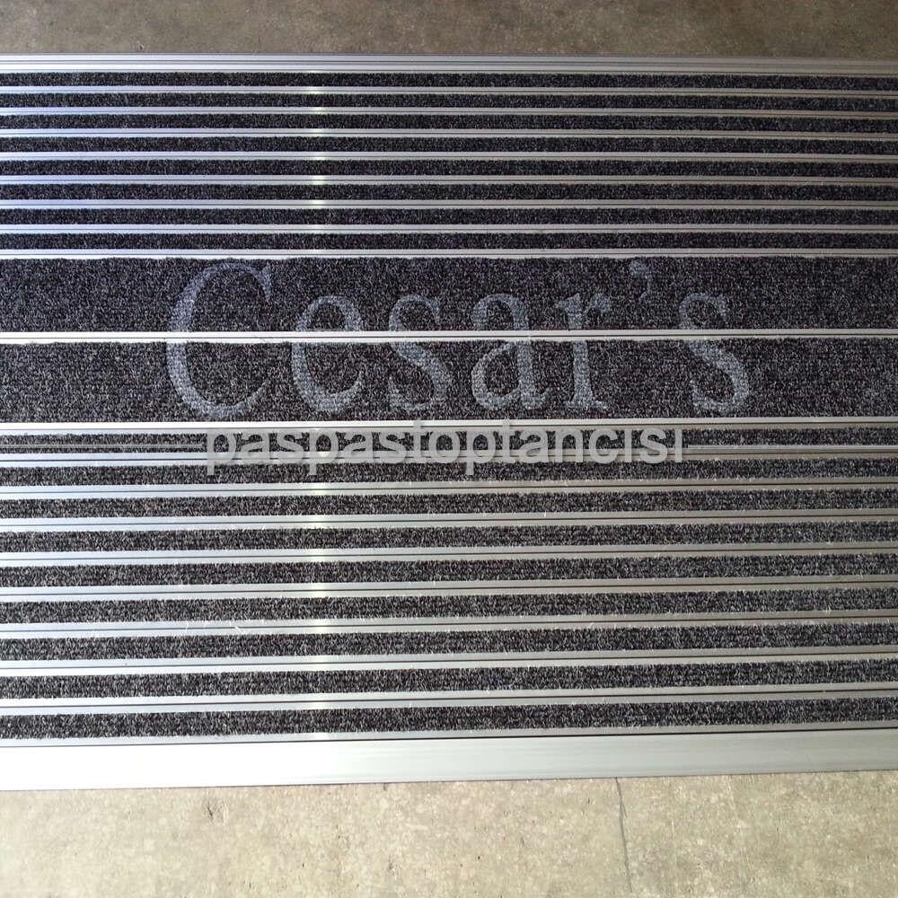 Alüminyum Logolu Paspas