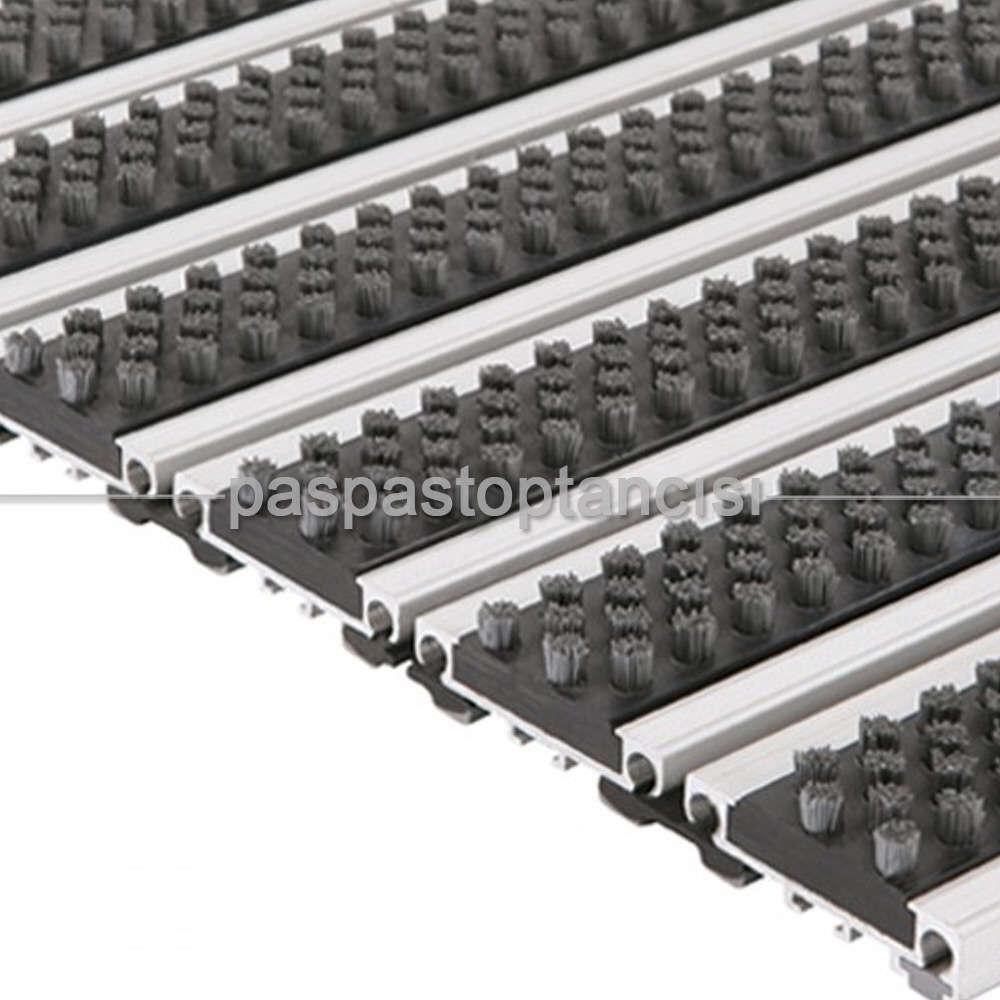 Alüminyum Paspas Fırça Fitilli PM4000 Siyah