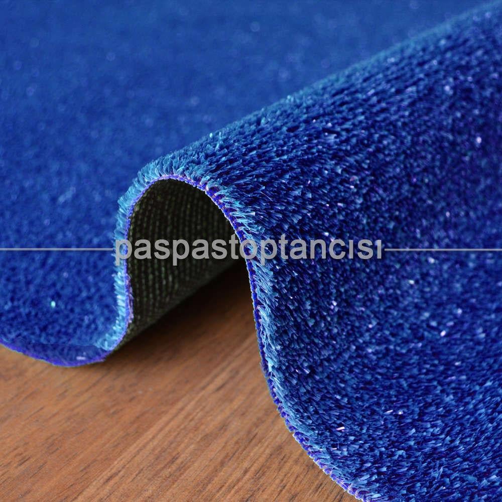 Çim Halı 8 mm Mavi
