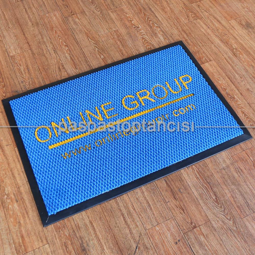 Firmalara Özel Logolu Mavi Paspas