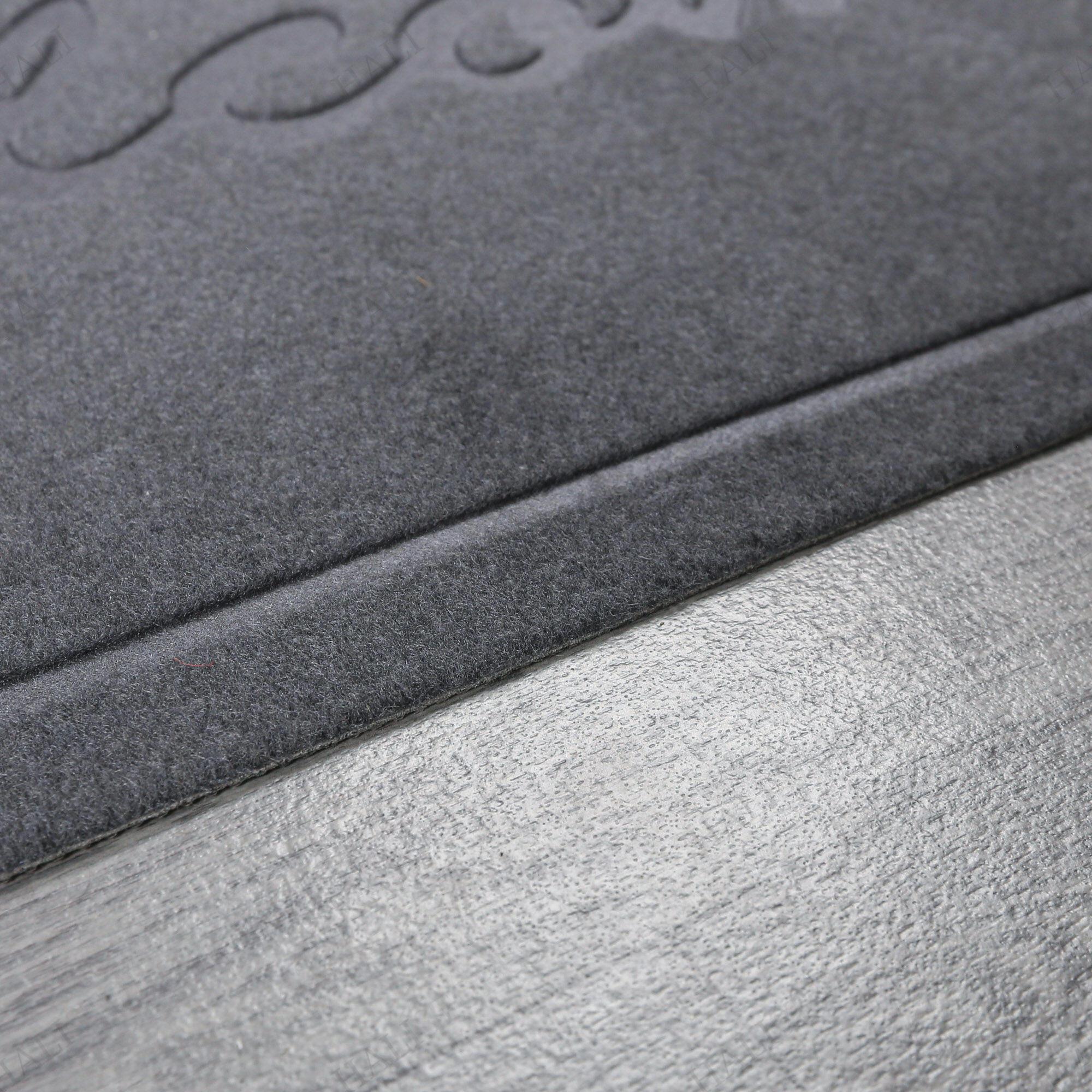 Kabartmalı Welcome Gri Kapı Paspası