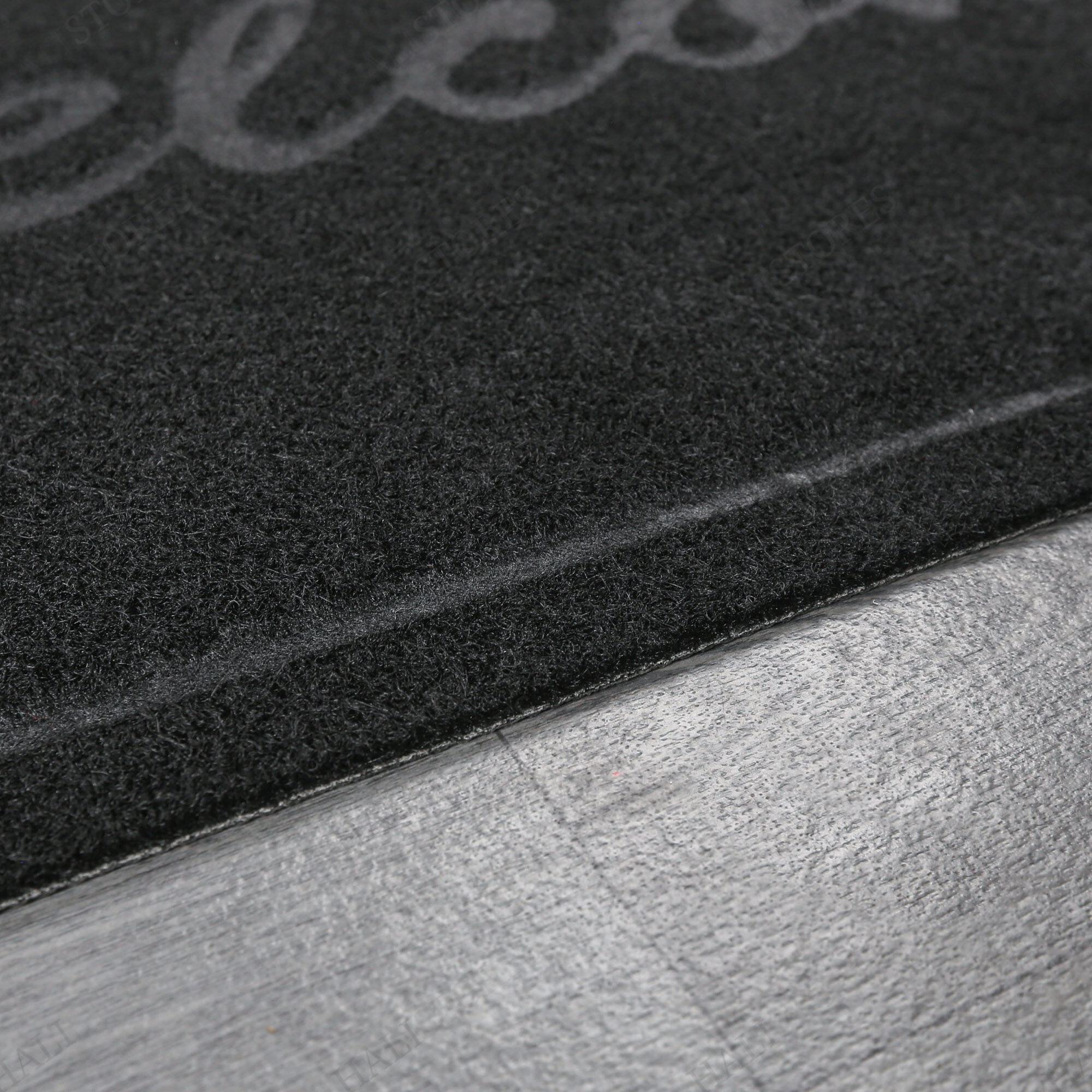 Kabartmalı Welcome Siyah Kapı Paspası