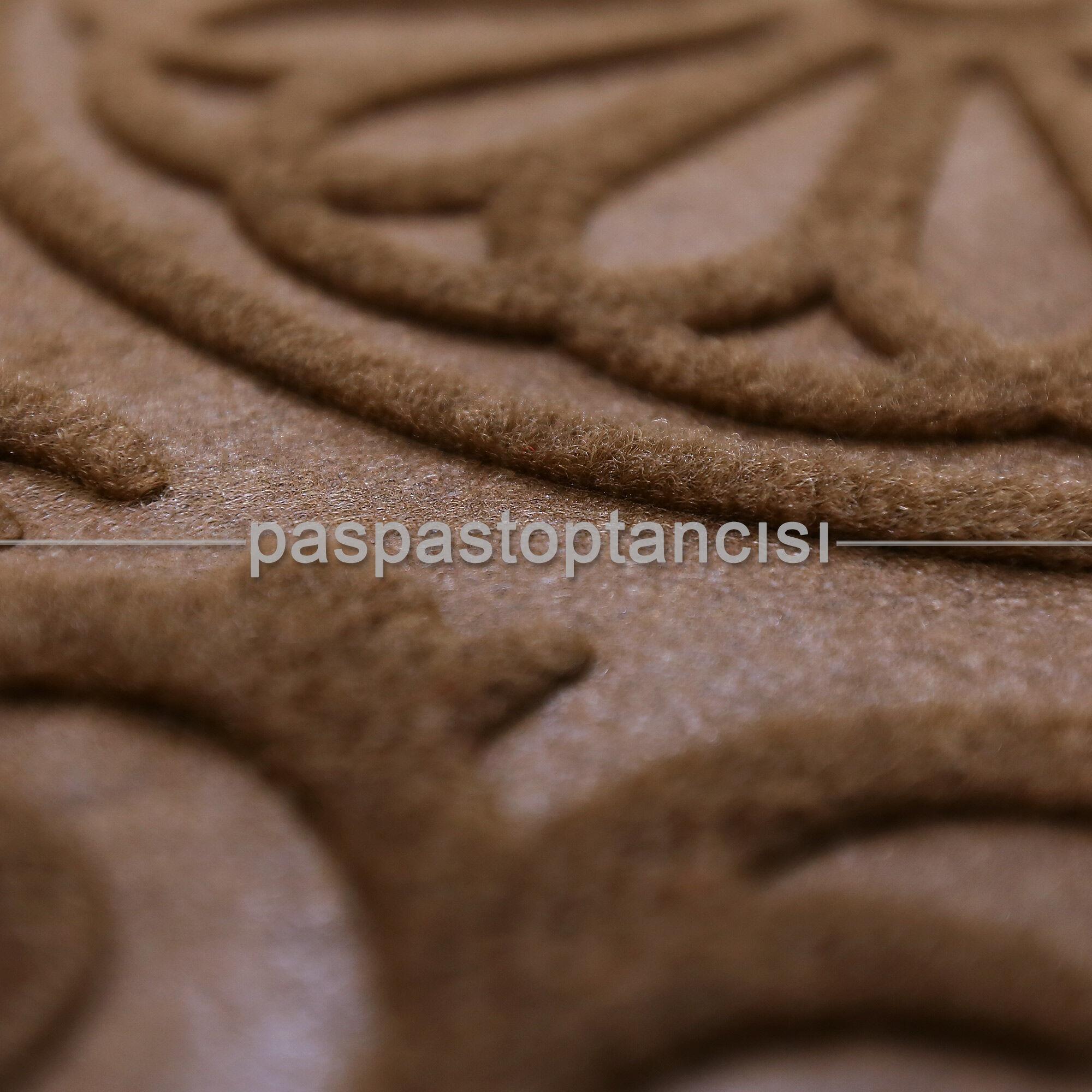 Kapı Paspası Halı Paspas Papatya Kahve