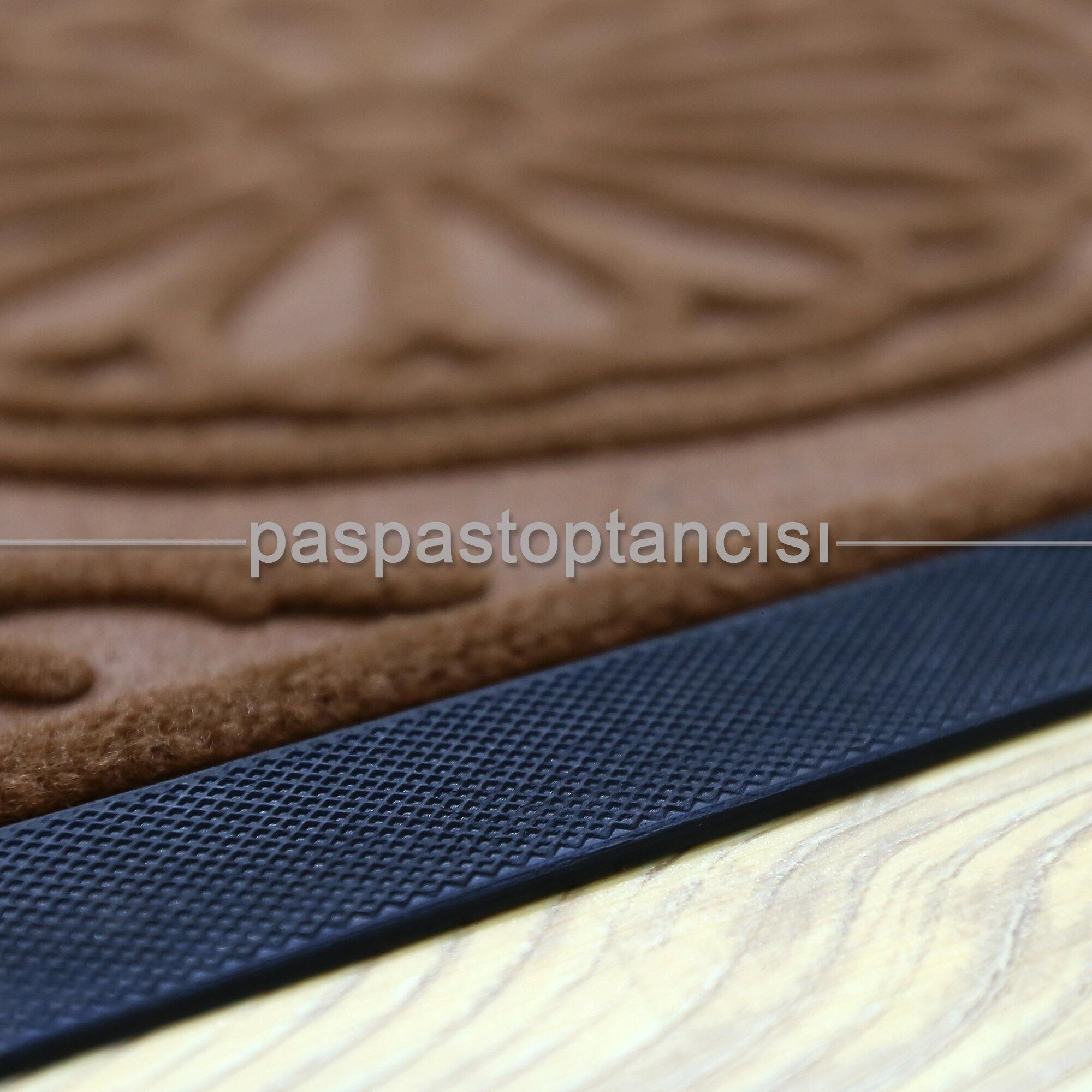 Kapı Paspası Halı Paspas Papatya Kahve