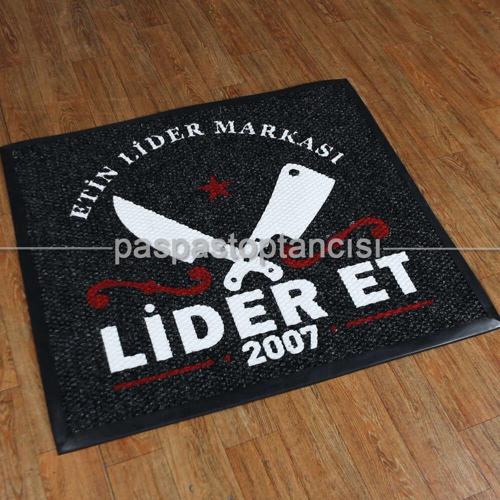 Kasaplar için Logolu Paspas