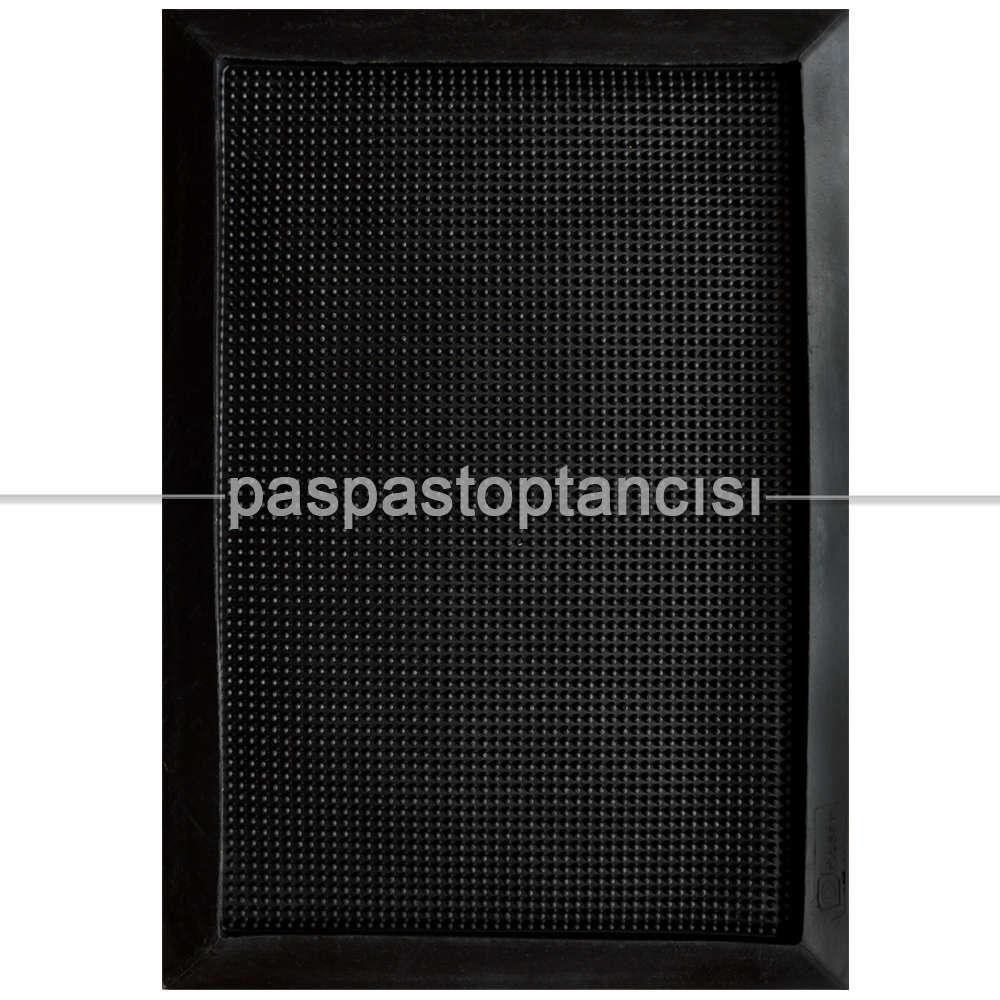 Kauçuk Hijyen Paspas Siyah